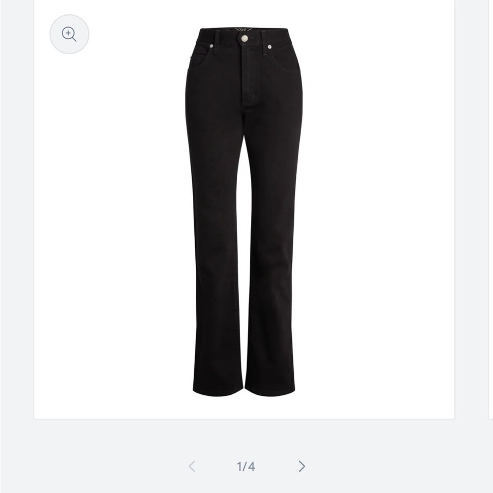Daily Blue Burn “Burn in Infinity” Black High Rise Straight Leg Jeans | Size 26
